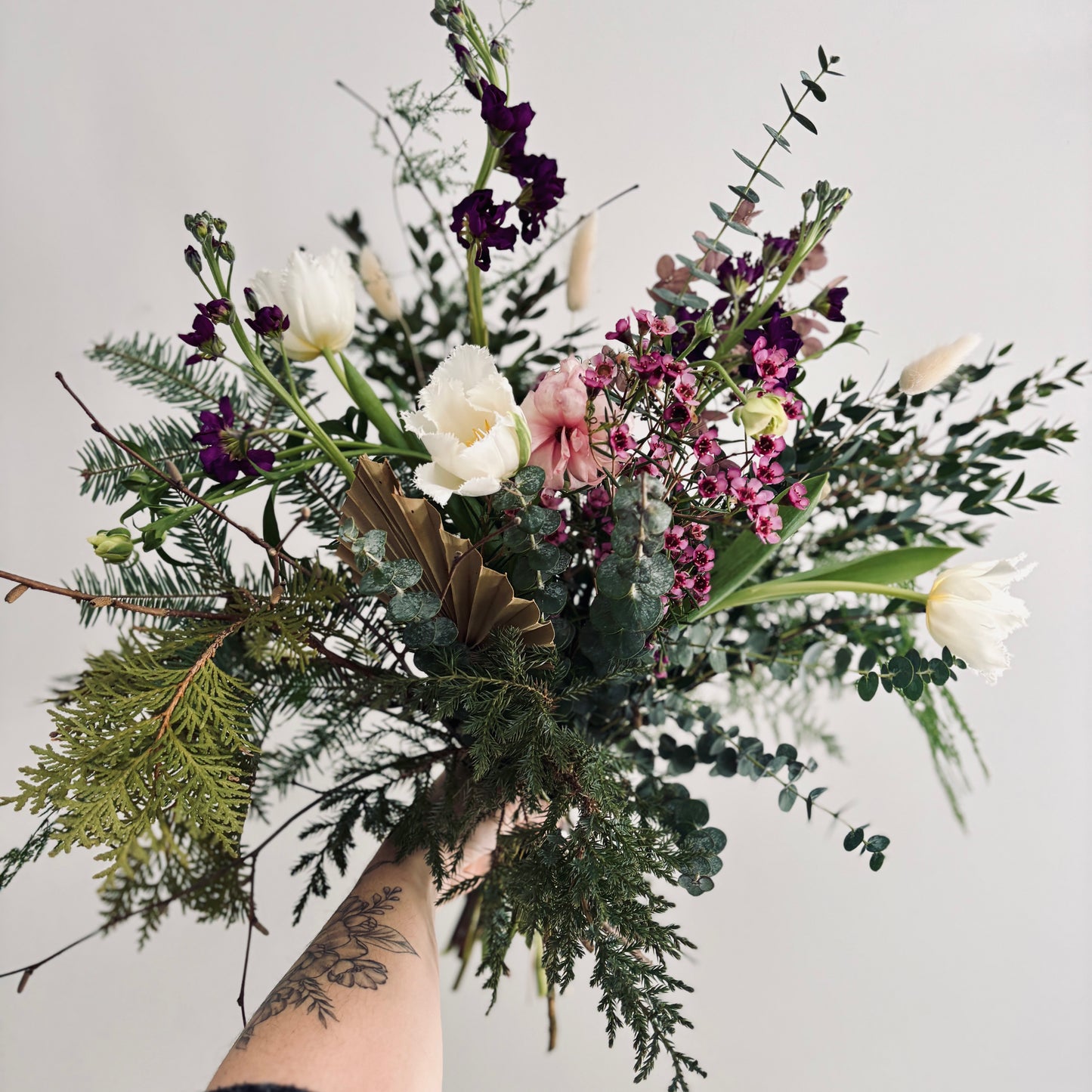 Bouquet mix - Fleurs & forêt