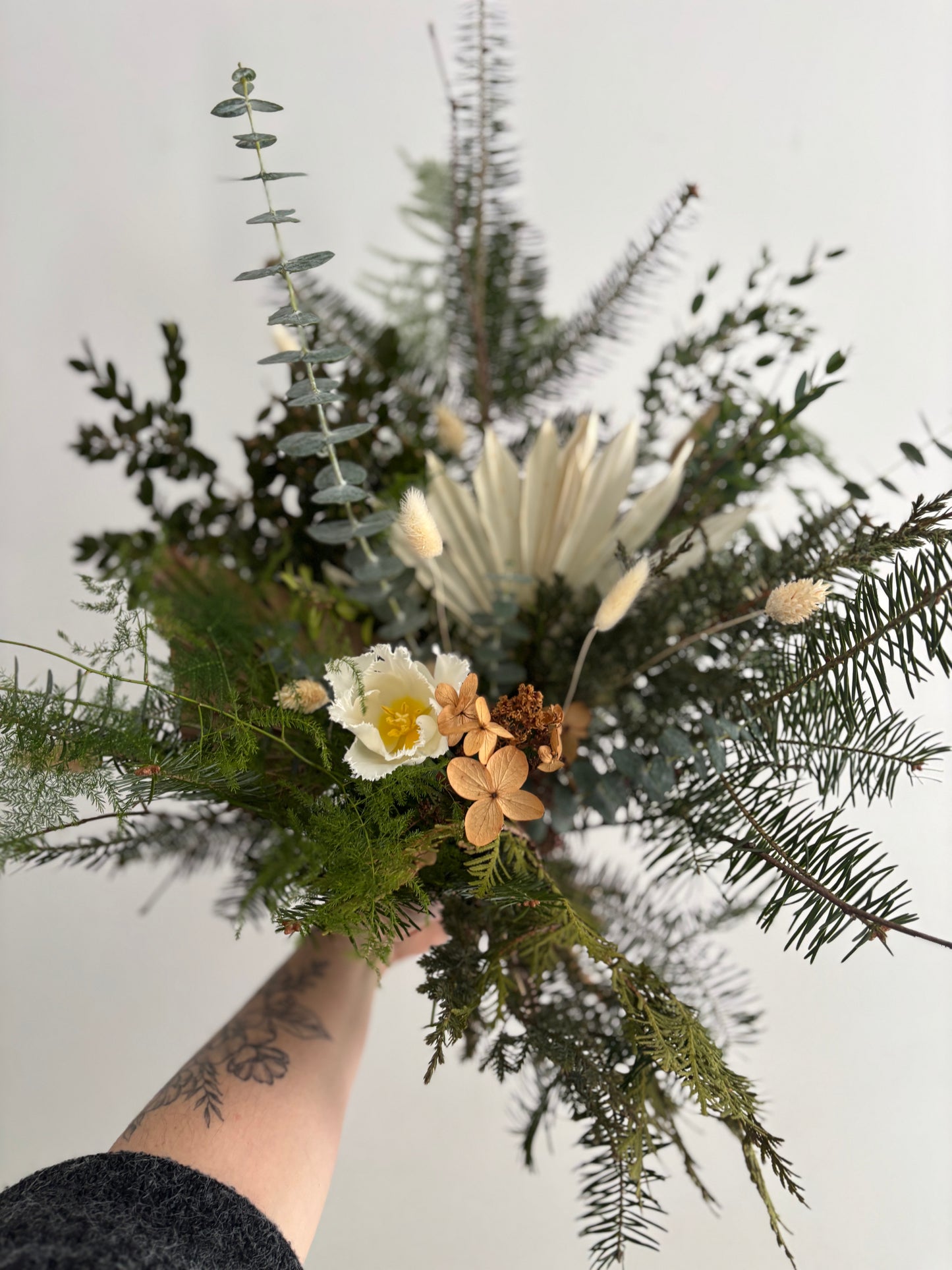 Bouquet mix - Fleurs & forêt