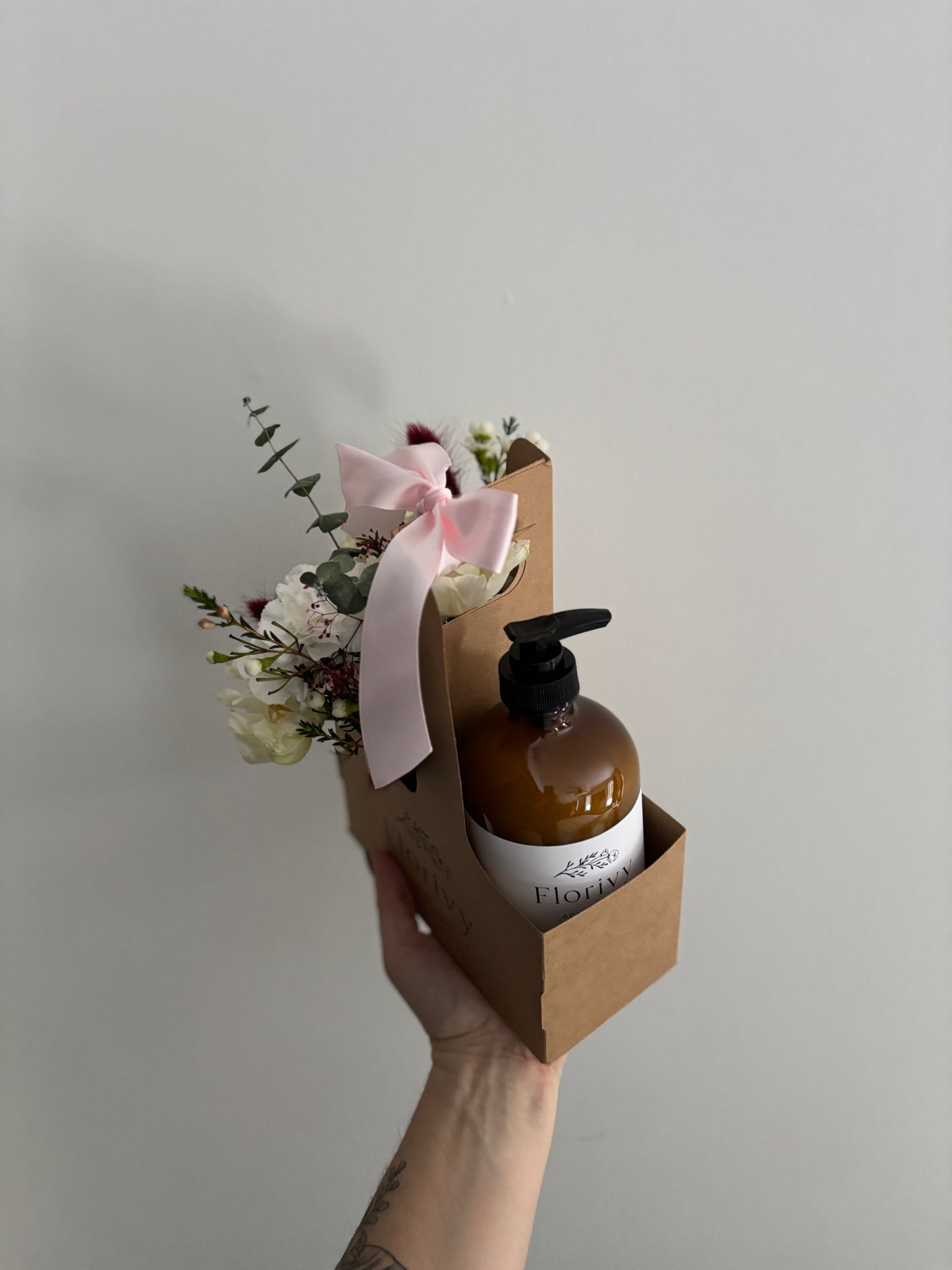Duo fleurs et savon