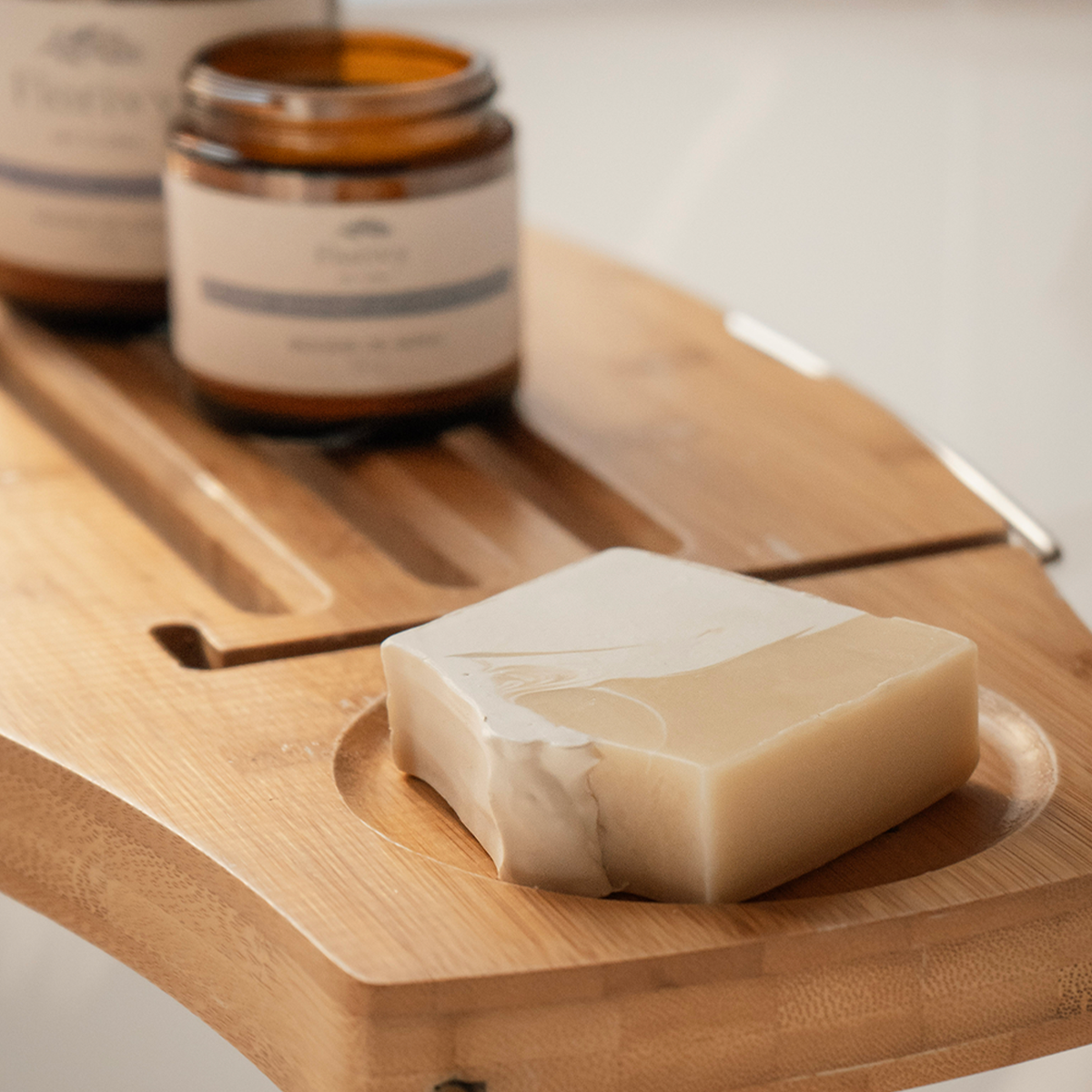 Savon en barre - Fleurs blanches