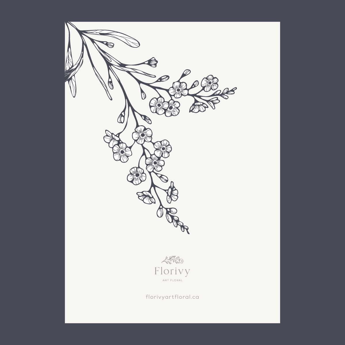 Carte - 5 X 7 - Mon amour