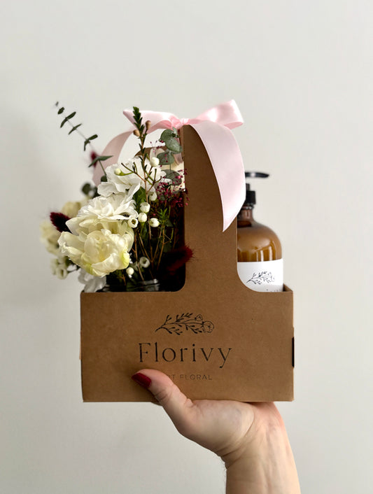 Duo fleurs et savon